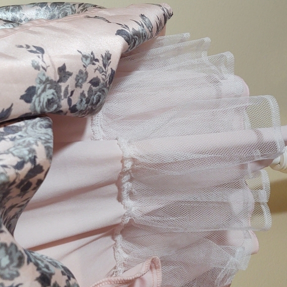 Teeze Me Pink / Gray Flare Dress - Picture 4 of 11